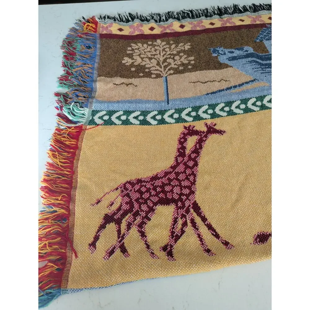 Noah's Ark Throw Blanket/Afghan 50